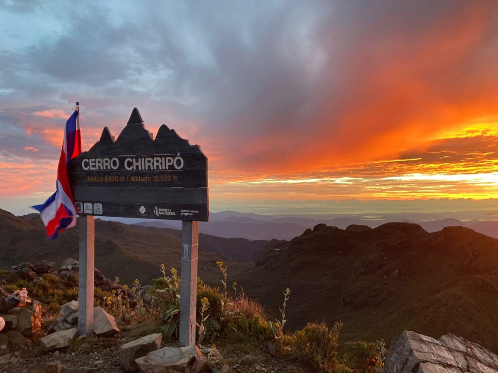 Cumbre del Cerro Chirripó
